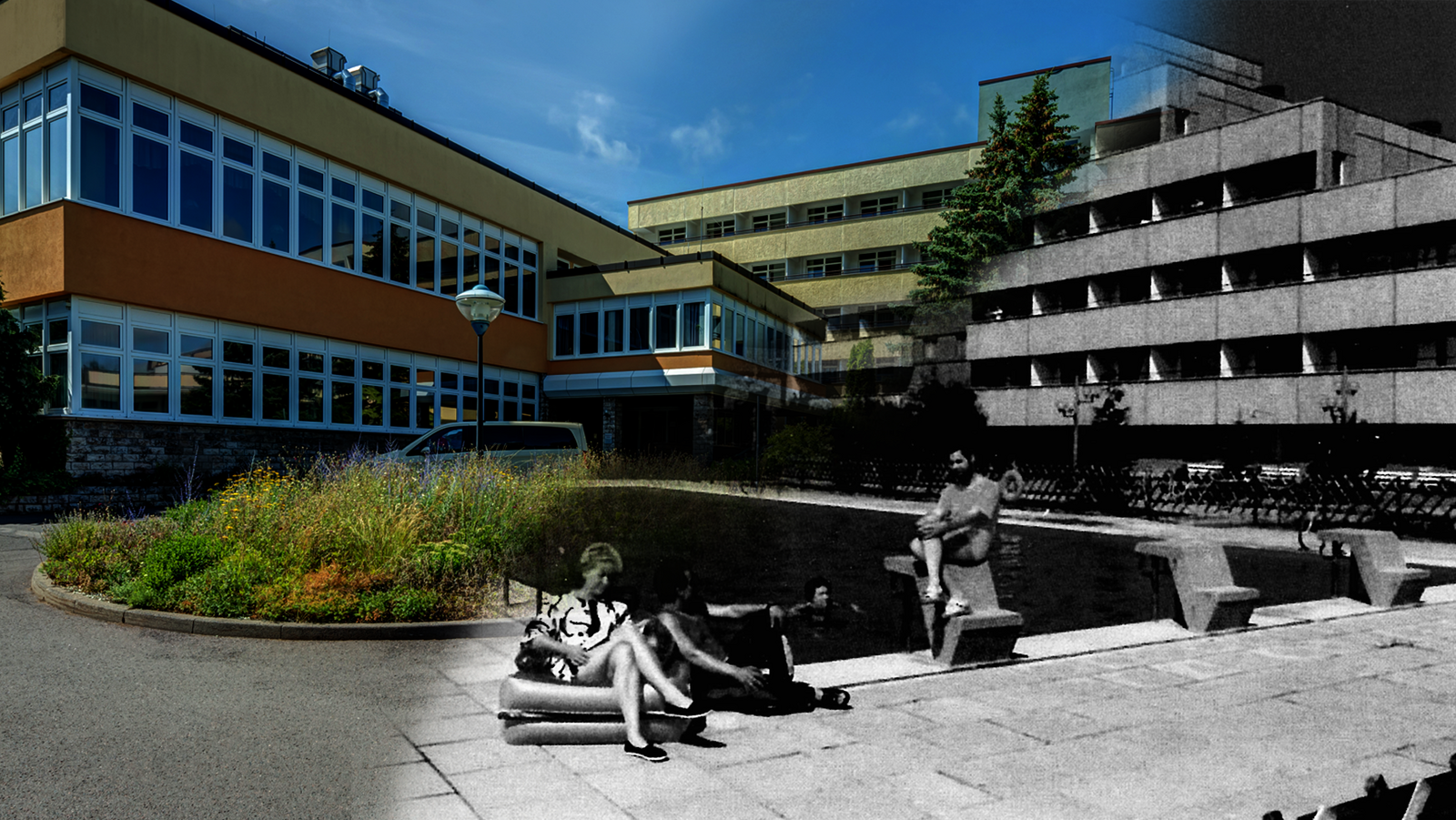 Inselsberg Klinik alt und neu